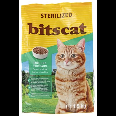 Katzenfutter Sterilized bitscat 1,5